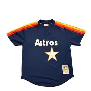 Mitchell Ness Nolan Ryan Houston Astros Cooperstown Collection‎ Jersey Size 40 M